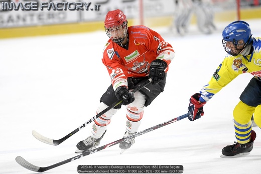 2020-10-11 Valpellice Bulldogs U19-Hockey Pieve 1553 Davide Segatel